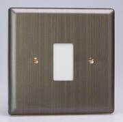 Varilight - PowerGrid Range - Grid Plates - c/w Grid Frame - Antique Brass product image