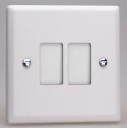 Varilight - PowerGrid - Chalk White - Grid Plates - c/w Grid Frame product image 2