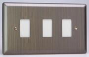 Varilight - PowerGrid Range - Grid Plates - c/w Grid Frame - Antique Brass product image 3