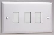 Varilight - PowerGrid - Chalk White - Grid Plates - c/w Grid Frame product image 3