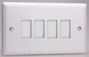 Varilight - PowerGrid - Chalk White - Grid Plates - c/w Grid Frame product image 4