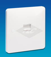 Hager Sollysta - Telephone & RJ45 Outlets - 1 Gang product image 3