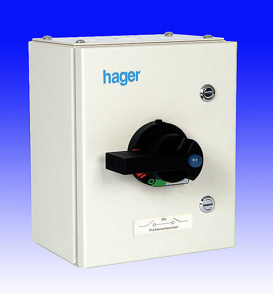 Hager TP&N Isolator Switch