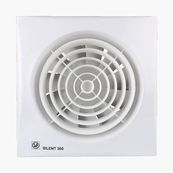 Silent 300 CRZ 6"/150mm Extractor Fan c/w Timer White | Soler_&_Palau (5210418900)