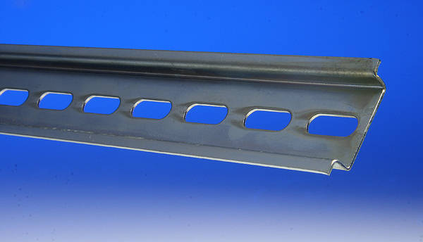 RND 465-00765, RND Top Hat DIN Rail, Steel, Silver, 500 x 35mm